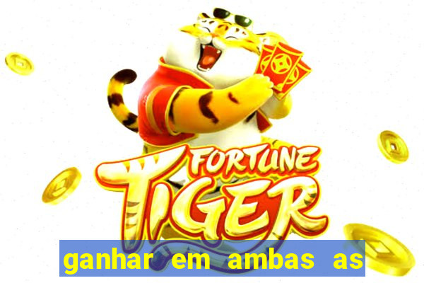 ganhar em ambas as partes do jogo