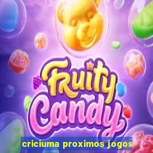 criciuma proximos jogos