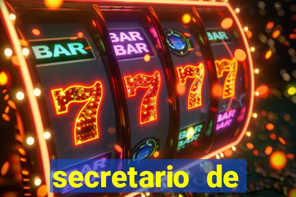 secretario de esporte salario