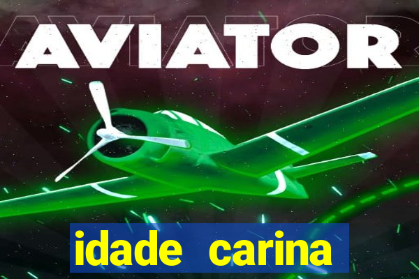 idade carina pereira globo esporte