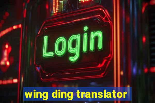 wing ding translator