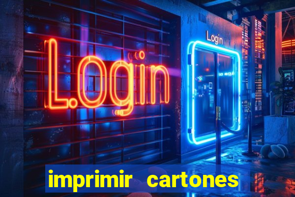 imprimir cartones de bingo