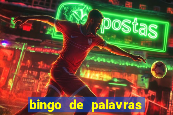 bingo de palavras de natal