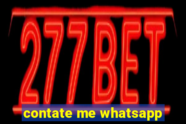 contate me whatsapp