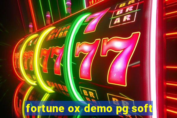 fortune ox demo pg soft