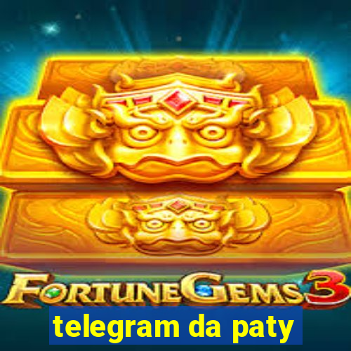 telegram da paty