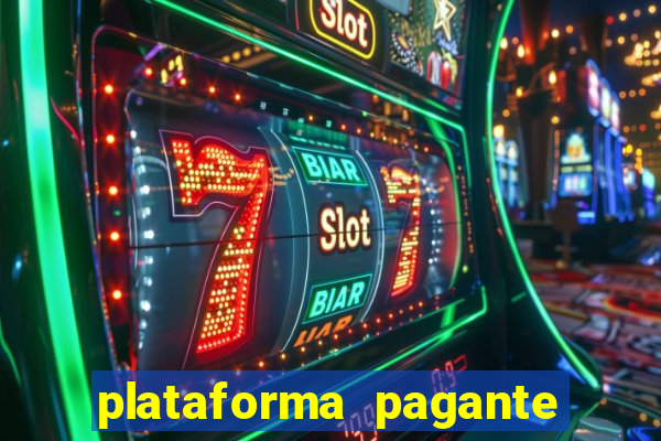 plataforma pagante fortune tiger