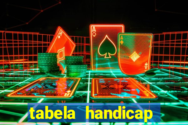 tabela handicap asiatico escanteios