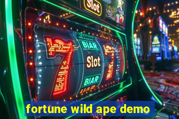 fortune wild ape demo