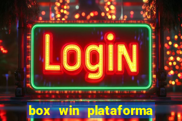 box win plataforma de jogos