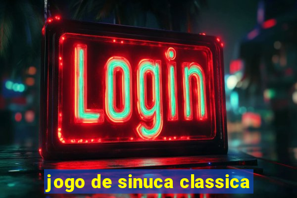 jogo de sinuca classica