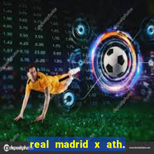 real madrid x ath. bilbao palpite