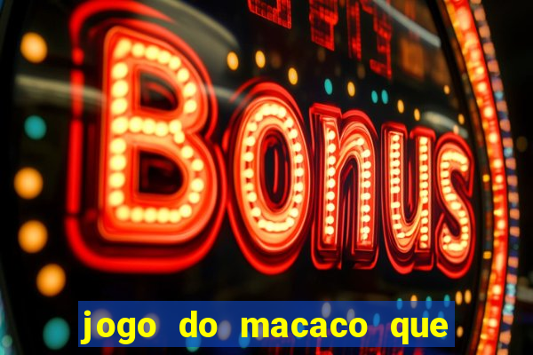 jogo do macaco que ganha dinheiro