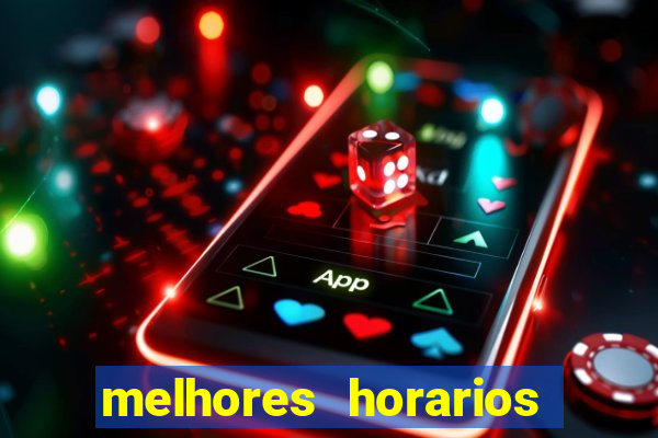 melhores horarios para jogar fortune ox