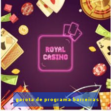 garota de programa barreiras