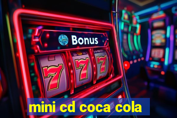 mini cd coca cola