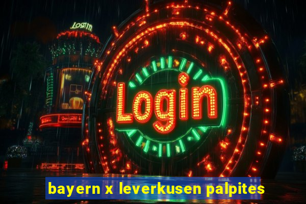 bayern x leverkusen palpites