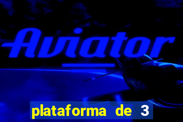 plataforma de 3 reais link