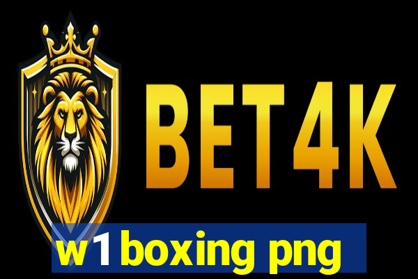 w1 boxing png