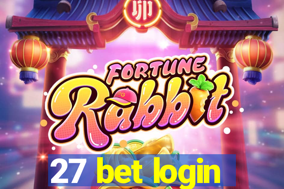 27 bet login