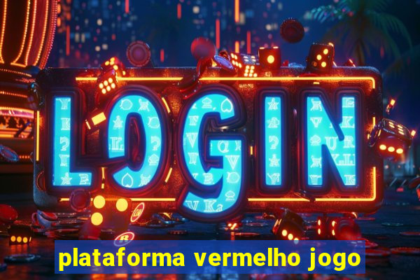 plataforma vermelho jogo