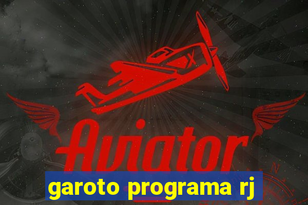 garoto programa rj