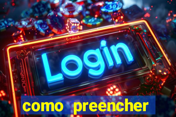 como preencher recibo de pagamento