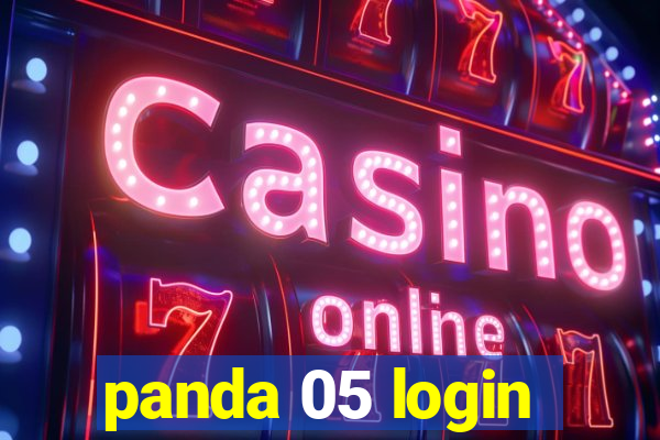 panda 05 login