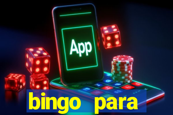 bingo para despedida de solteira para imprimir