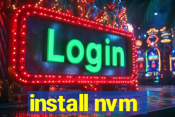 install nvm