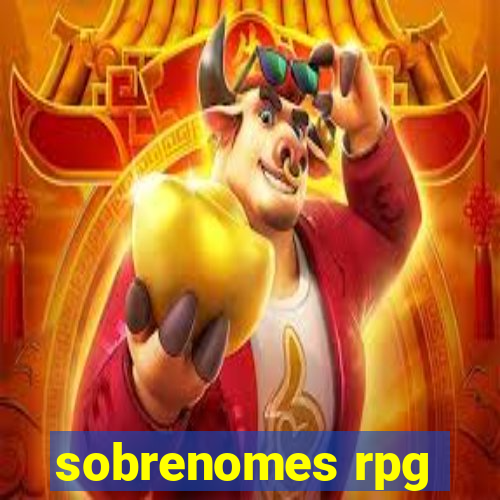 sobrenomes rpg