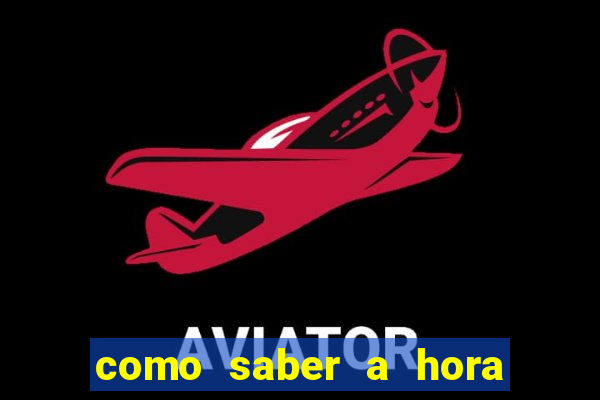 como saber a hora certa de apostar no aviator