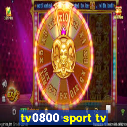 tv0800 sport tv