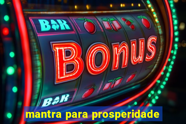 mantra para prosperidade