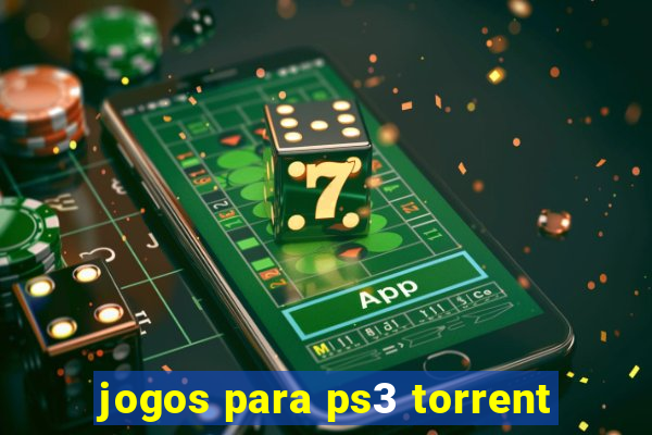 jogos para ps3 torrent