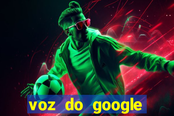 voz do google tradutor homem