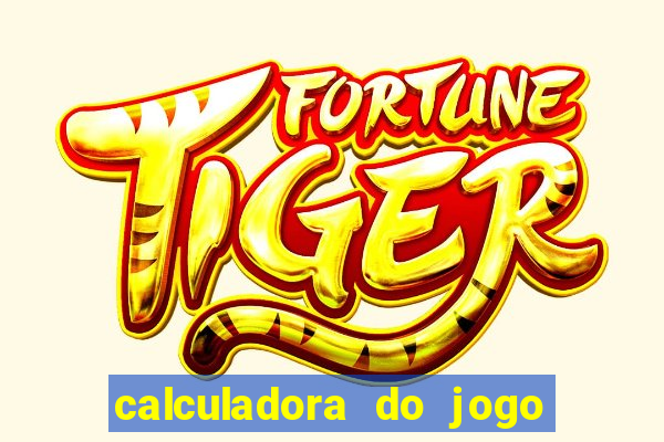 calculadora do jogo do bicho