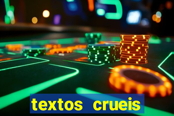 textos crueis demais pdf