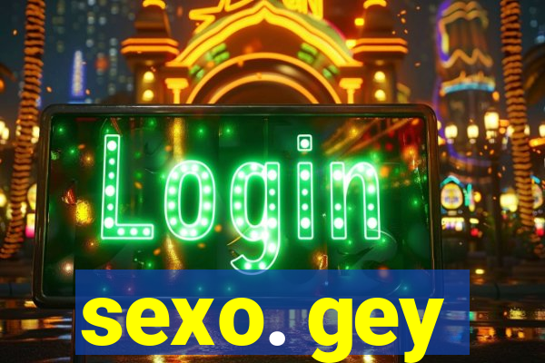 sexo. gey