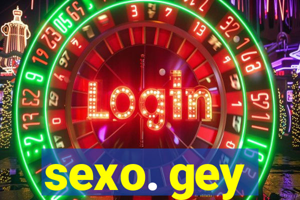 sexo. gey