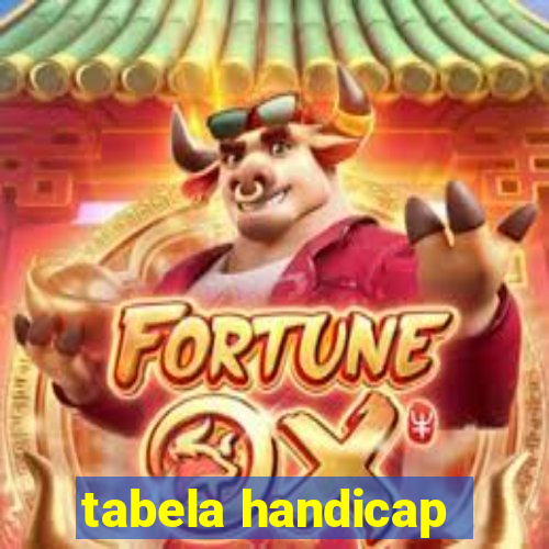 tabela handicap