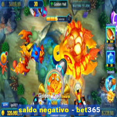 saldo negativo - bet365