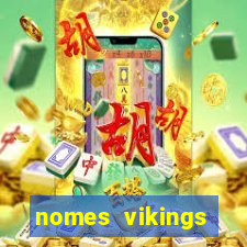 nomes vikings masculinos e significados