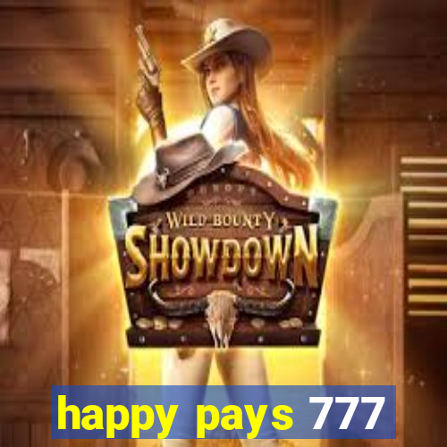 happy pays 777