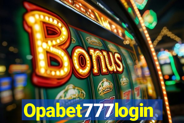 Opabet777login