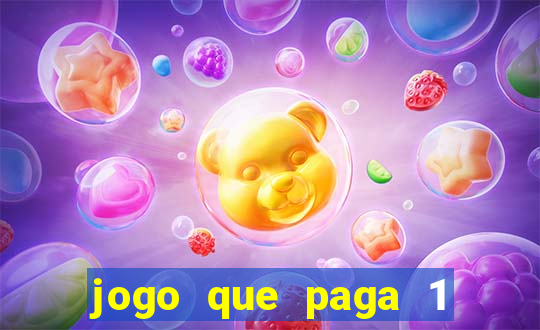 jogo que paga 1 real no pix