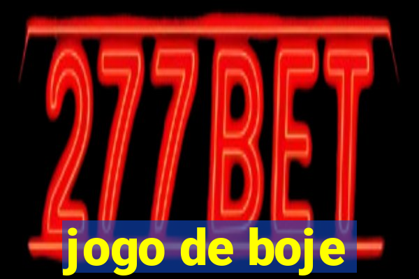 jogo de boje