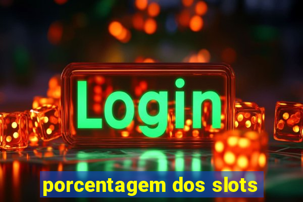 porcentagem dos slots