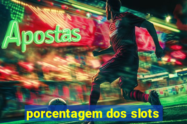 porcentagem dos slots