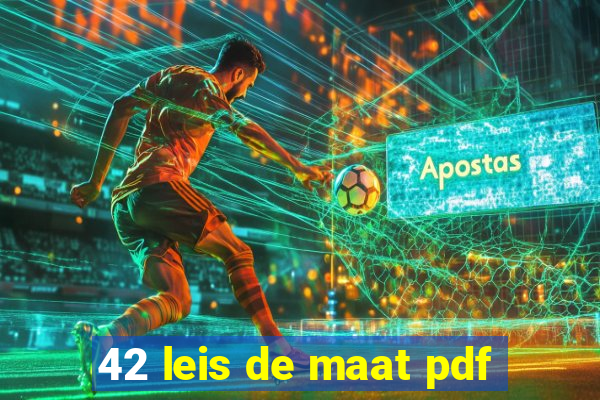 42 leis de maat pdf